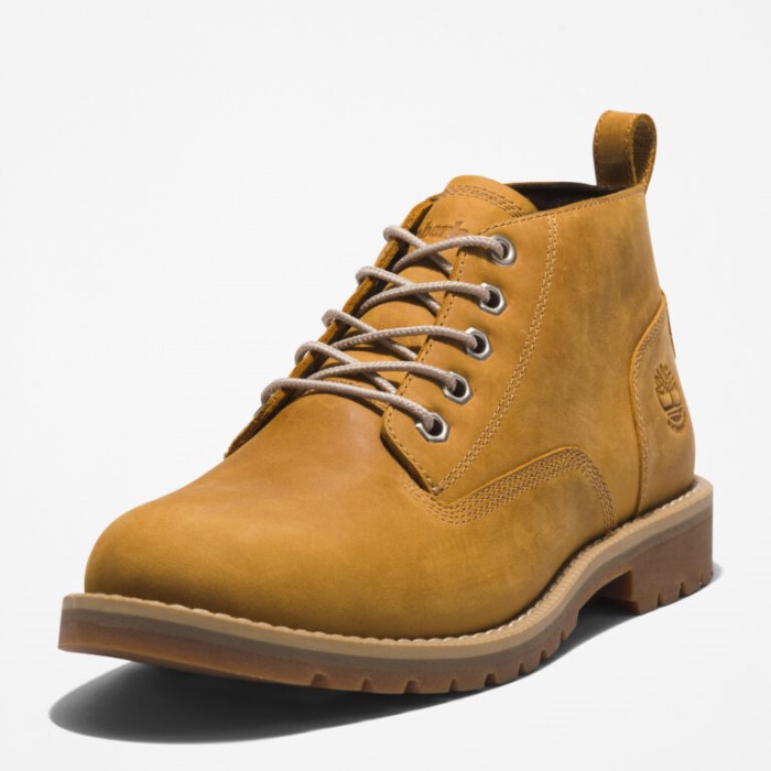 Mænd Redwood Falls Vandtætte Chukka Støvler Hvede Fuldkorn Timberland