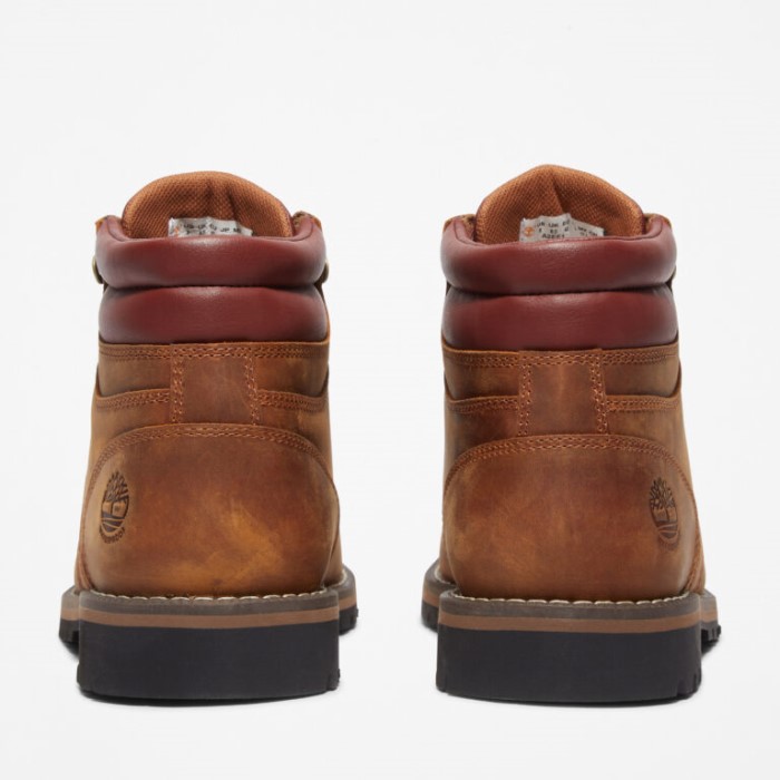 Mænd Redwood Falls Vandtætte Vandrestøvler Rust Fuldkorns Timberland