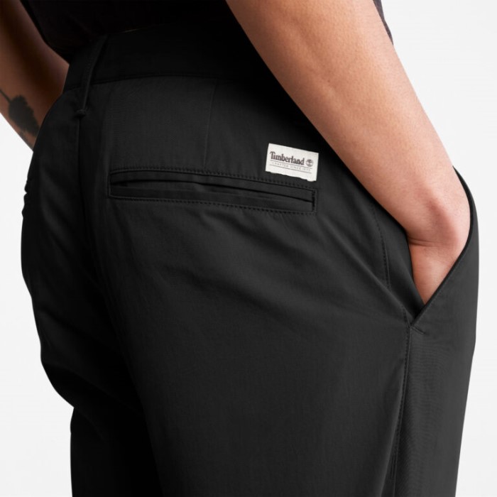 Mænd Sargent Lake Slim-fit Stretch Chinobukser Sort Timberland