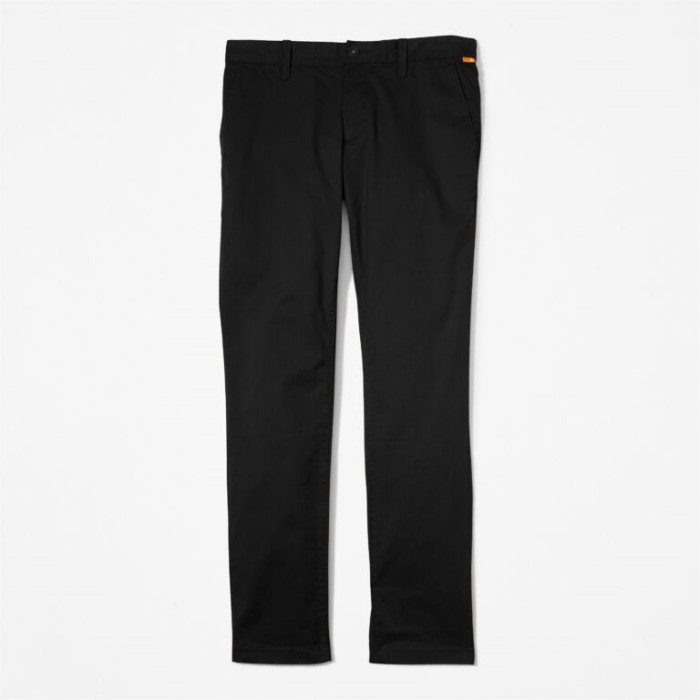 Mænd Sargent Lake Slim-fit Stretch Chinobukser Sort Timberland