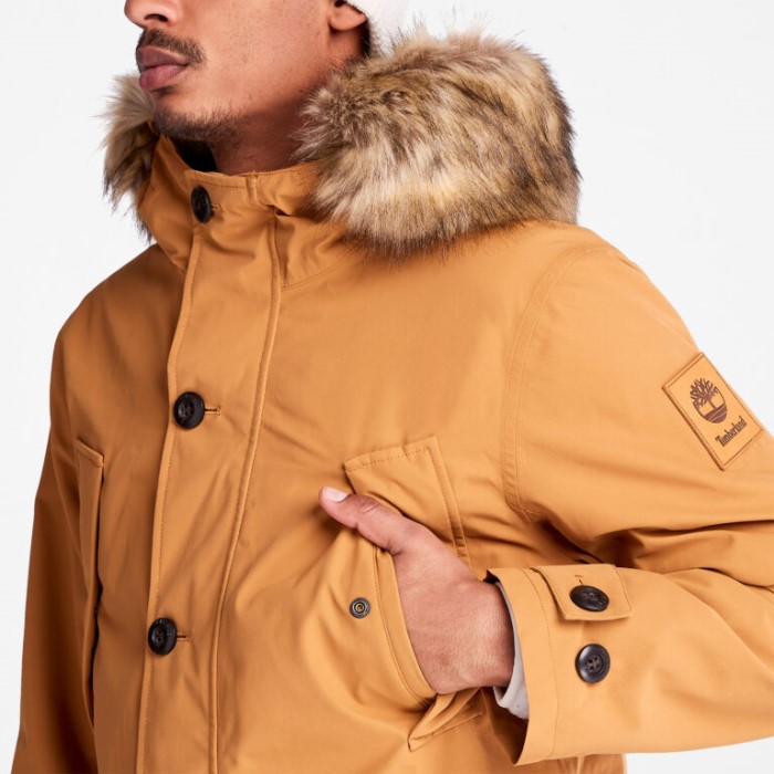 Herre Scar Ridge 3-i-1 Jakke Med Dry Vent Teknologi Wheat Timberland