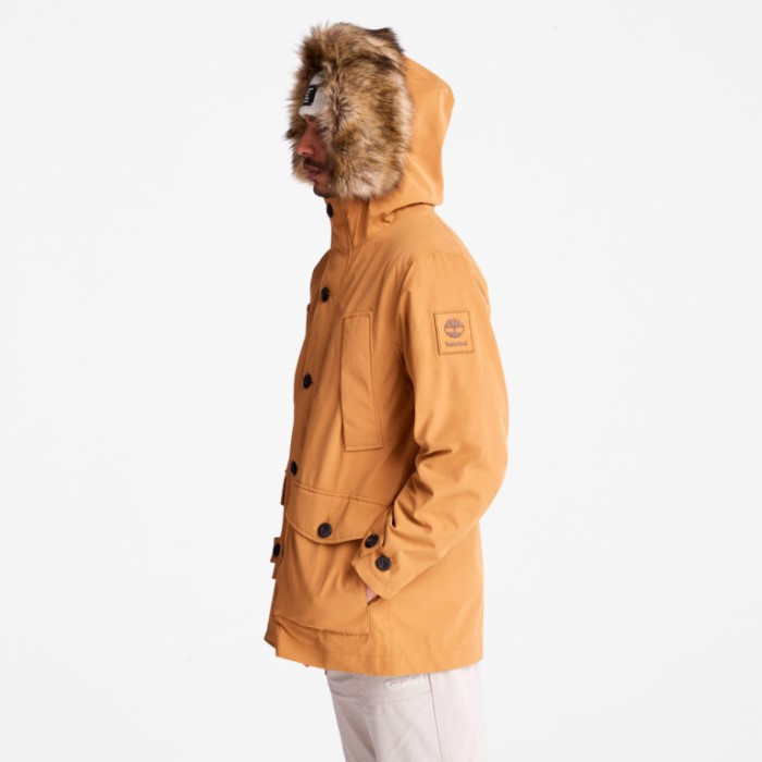 Herre Scar Ridge 3-i-1 Jakke Med Dry Vent Teknologi Wheat Timberland