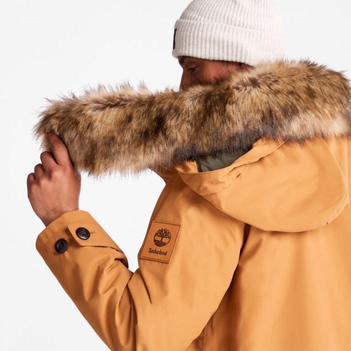 Herre Scar Ridge 3-i-1 Jakke Med Dry Vent Teknologi Wheat Timberland