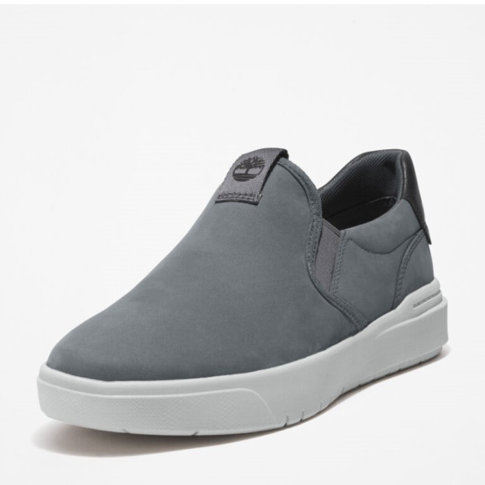 Herre Seneca Bay Slip-ons Mellemgrå Nubuck Timberland