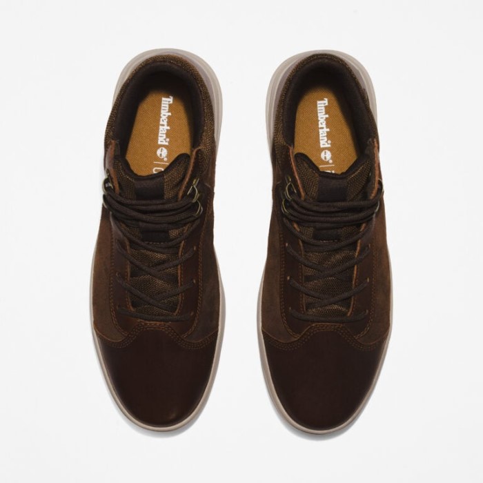 Mænd Seneca Bay Sneaker Boots Md Brown Full Grain Timberland