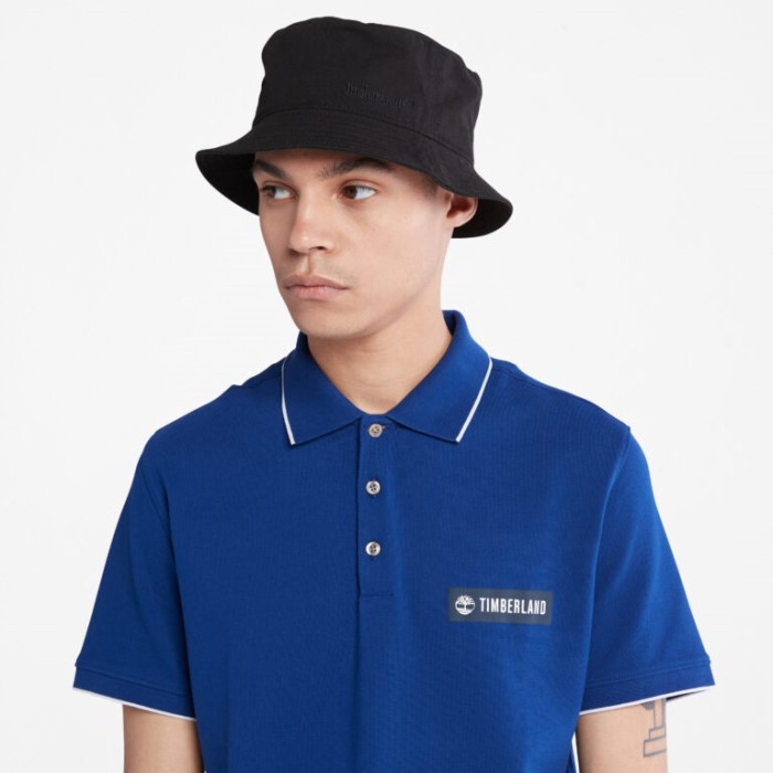 Mænd Poloshirt Med Lille Logo Bellwether Blå Timberland