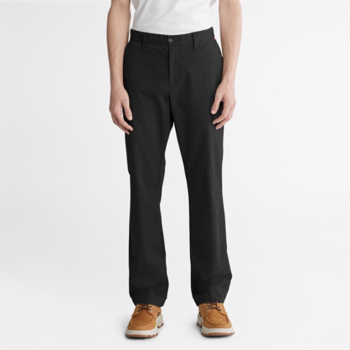 Mænd Squam Lake Straight-fit Stretch Chino Bukser Sort Timberland