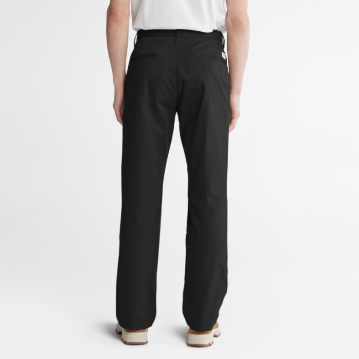Mænd Squam Lake Straight-fit Stretch Chino Bukser Sort Timberland