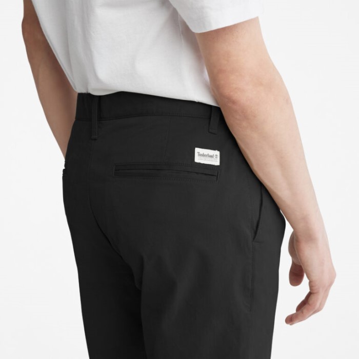 Mænd Squam Lake Straight-fit Stretch Chino Bukser Sort Timberland