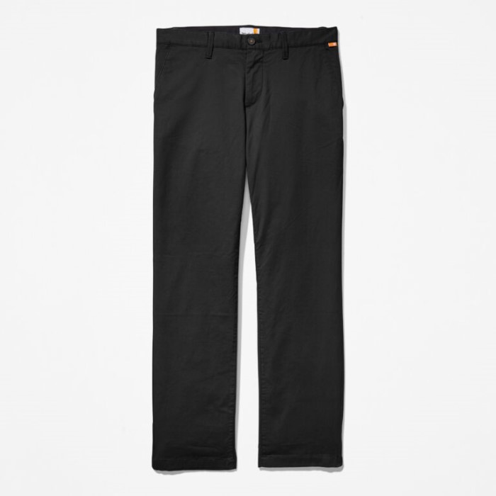 Mænd Squam Lake Straight-fit Stretch Chino Bukser Sort Timberland