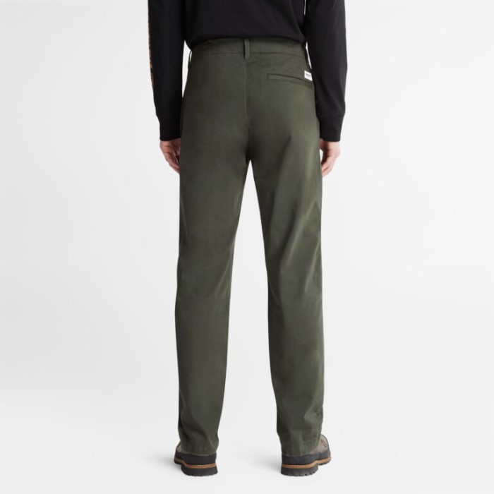 Mænd Squam Lake Ultrastretch Slim Bukser Grønne Timberland