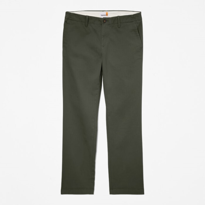 Mænd Squam Lake Ultrastretch Slim Bukser Grønne Timberland