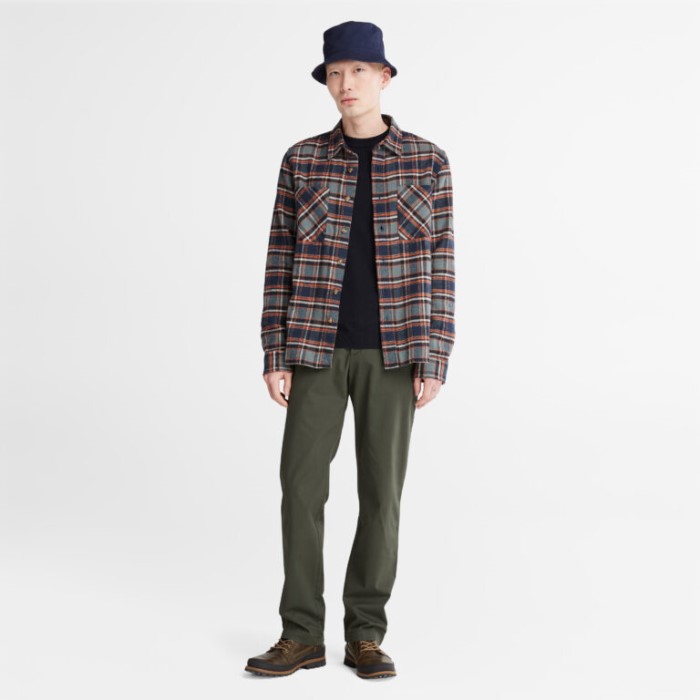 Mænd Squam Lake Ultrastretch Slim Bukser Grønne Timberland