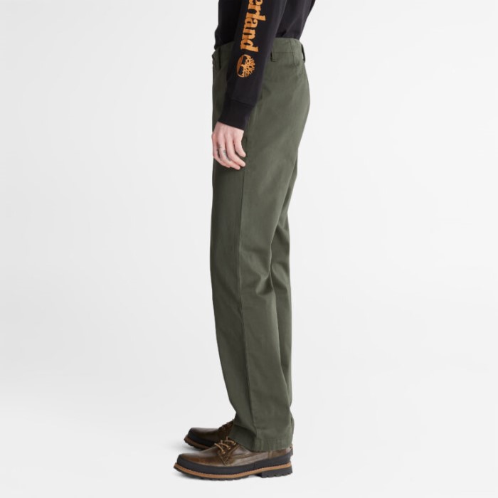Mænd Squam Lake Ultrastretch Slim Bukser Grønne Timberland