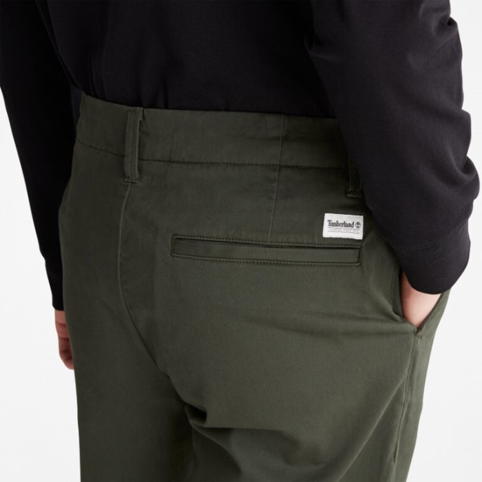 Mænd Squam Lake Ultrastretch Slim Bukser Grønne Timberland