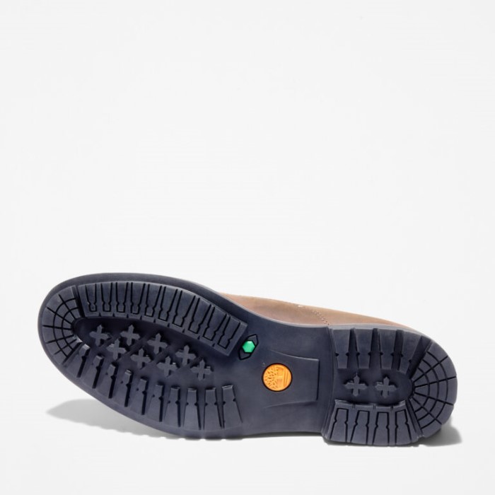 Mænd Stormbucks Vandtætte Oxford Sko Mørkebrun Nubuck Timberland