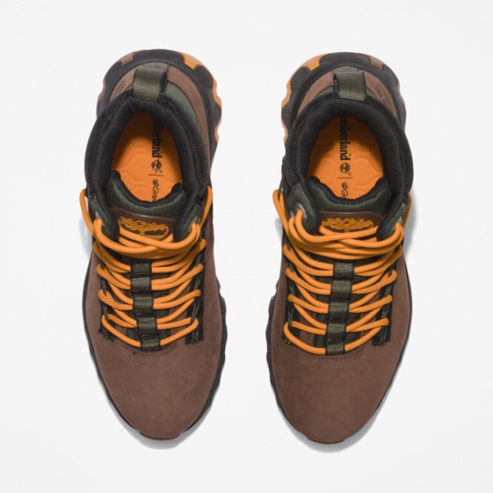 Herre Tbl Kant Vandtætte Støvler Mørkebrune Nubuck Timberland