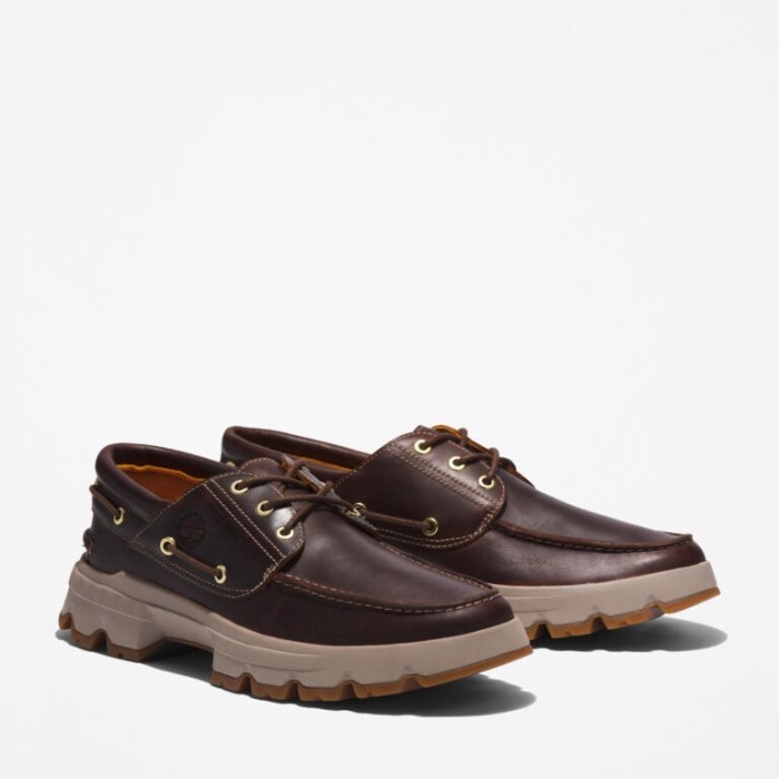 Mænd Tbl Originals Ultra Ek Plus Moc-toe Boat Shoes Bur Regeneratve Lthr Timberland