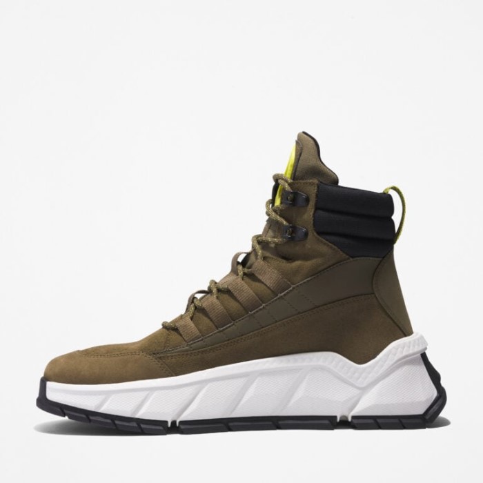 Herre Tbl Turbo Vandtætte Støvler Oliven Nubuck Timberland