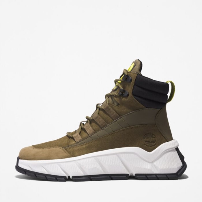 Herre Tbl Turbo Vandtætte Støvler Oliven Nubuck Timberland