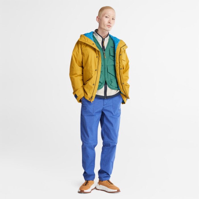 Herre Tilspidsede Bukser Med Cordura øko-fremstillet Stof Bellwether Blue Timberland