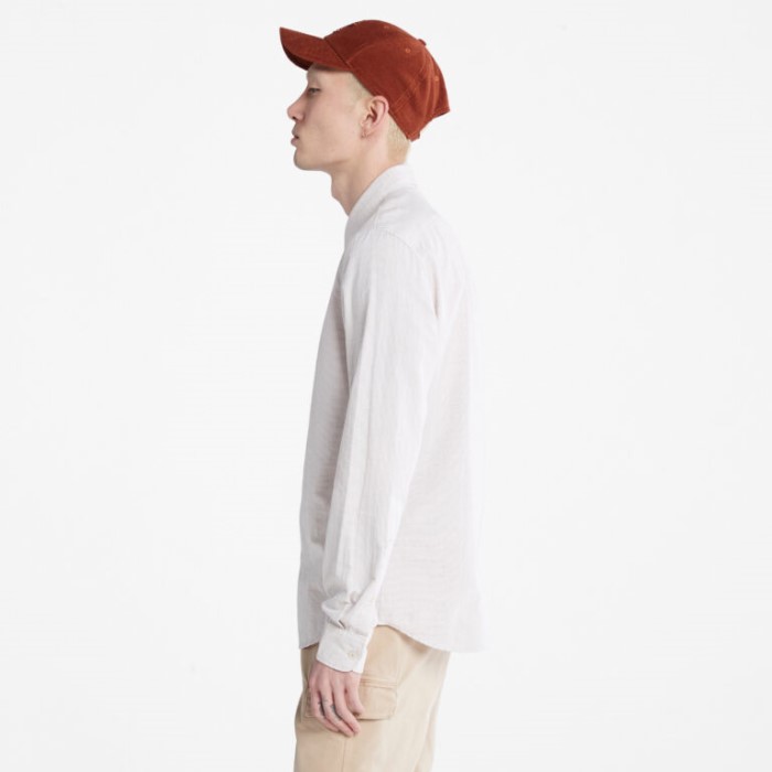 Mænd Tioga River Slim-fit Skjorte Islnd Fossil Yd Timberland