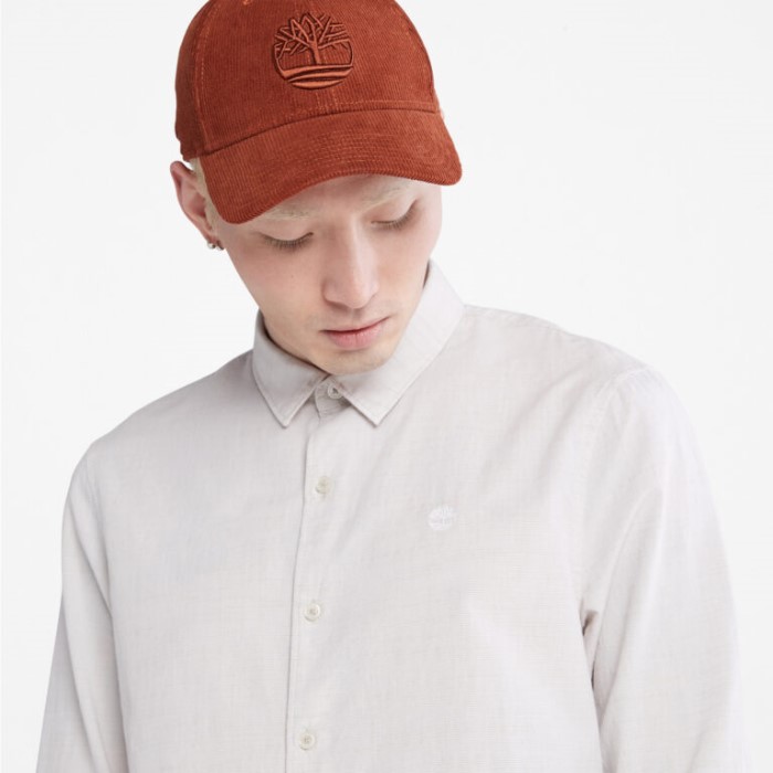 Mænd Tioga River Slim-fit Skjorte Islnd Fossil Yd Timberland