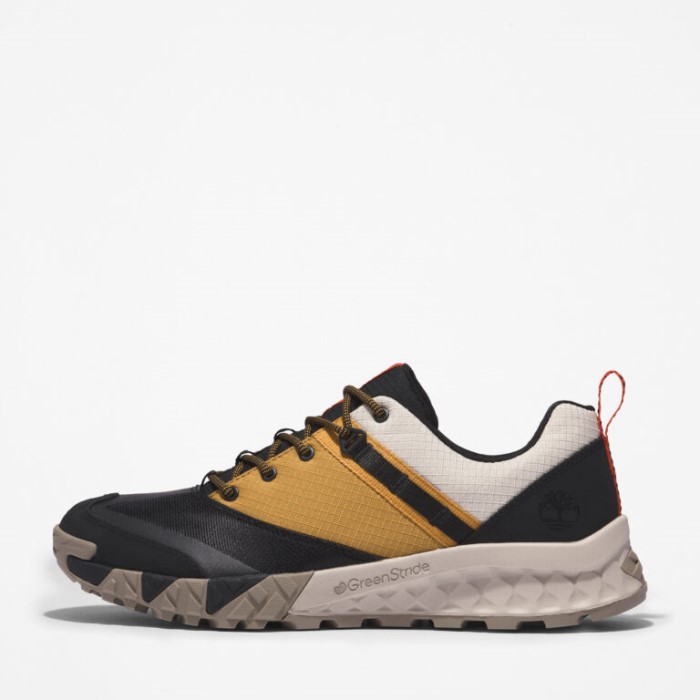 Mænd Trailquest Vandresko Sort Mesh M Wheat Timberland