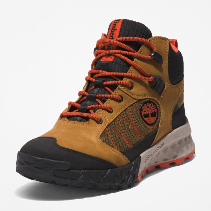 Mænd Trailquest Vandtætte Vandrestøvler Brun Nubuck M Oliven Timberland