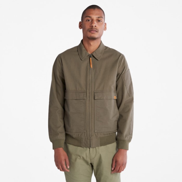 Mænd Utility Bomber Jakke Grape Leaf Timberland