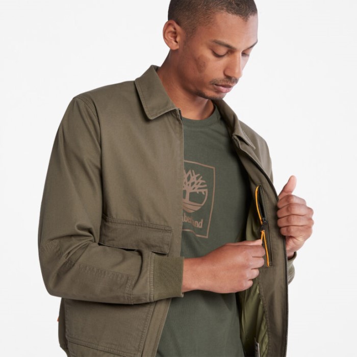 Mænd Utility Bomber Jakke Grape Leaf Timberland