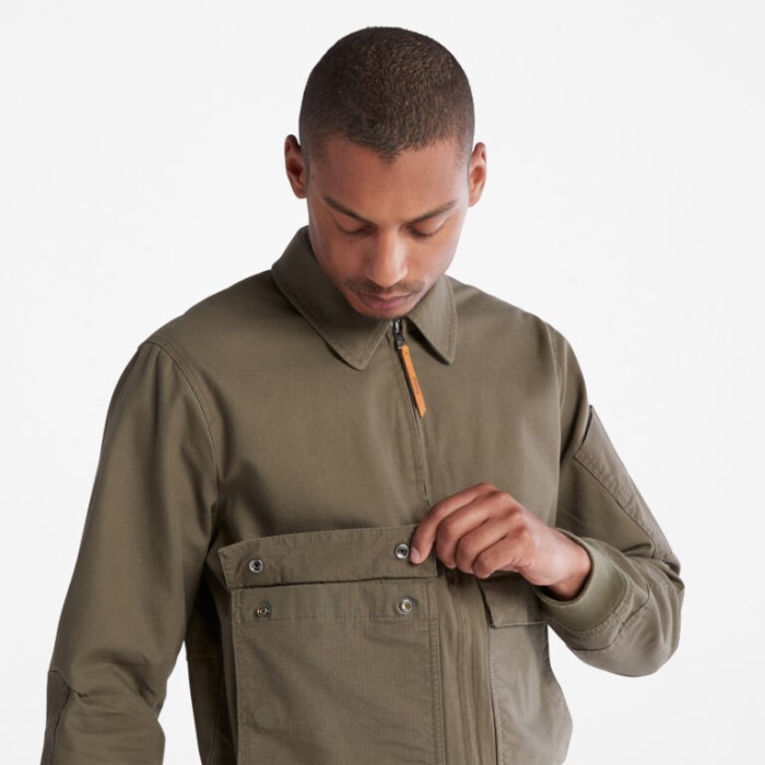Mænd Utility Bomber Jakke Grape Leaf Timberland