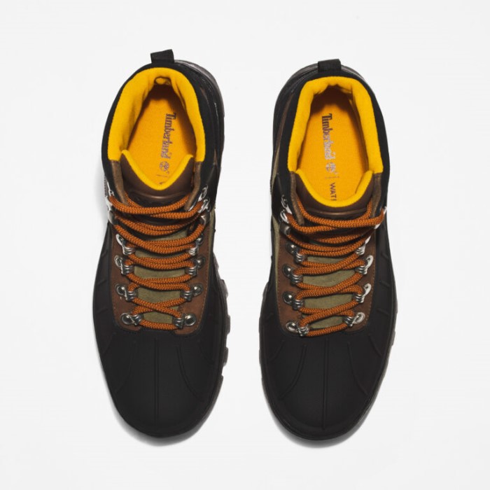 Mænd Vibram Vandtætte Vandrestøvler Mørkebrun Nubuck Timberland