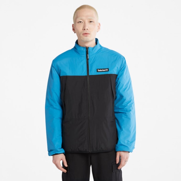 Mænd Vandafvisende Lynlås-front Jakke Hav Af Belize-sort Timberland