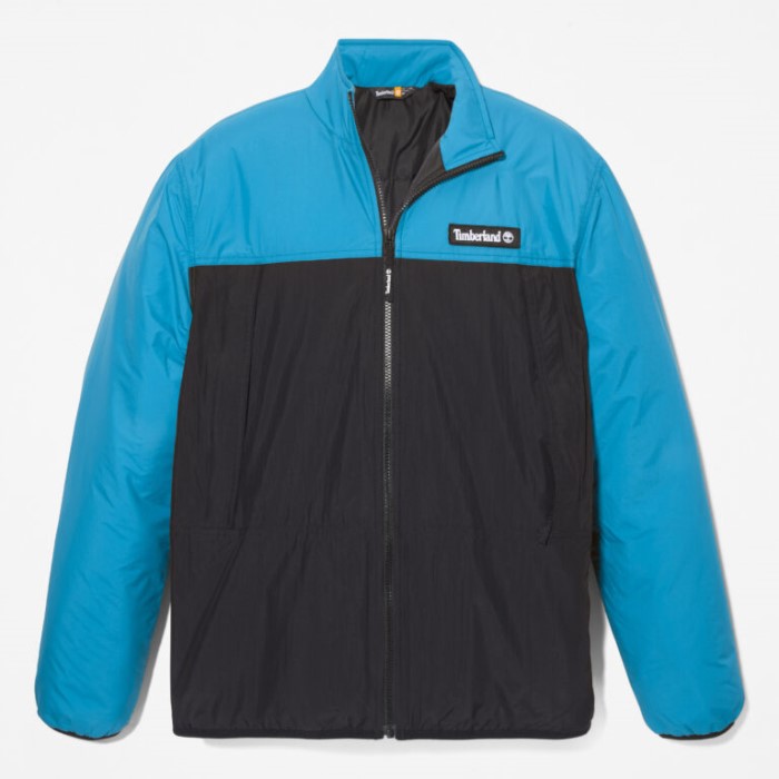 Mænd Vandafvisende Lynlås-front Jakke Hav Af Belize-sort Timberland