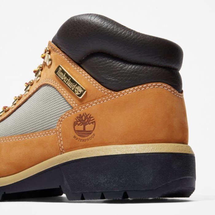 Mænd Vandtætte Feltstøvler Wheat Nubuck Timberland