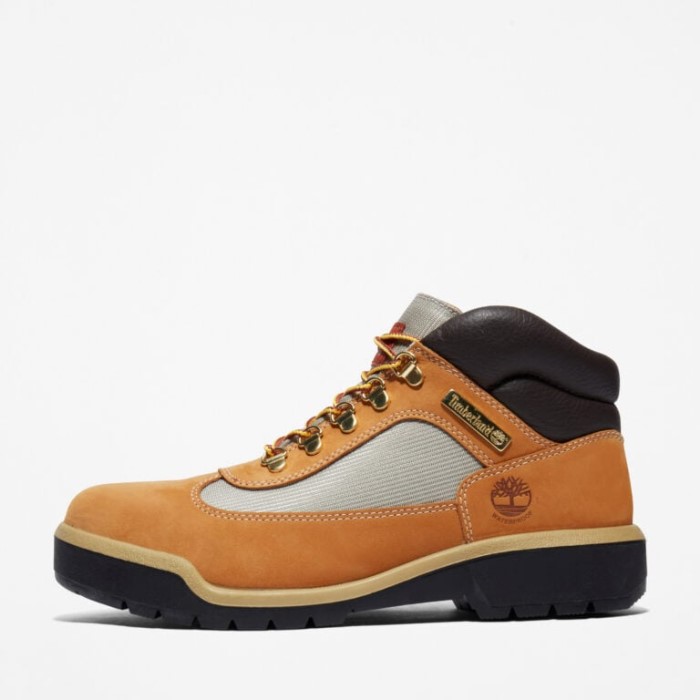 Mænd Vandtætte Feltstøvler Wheat Nubuck Timberland