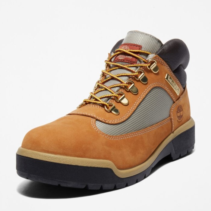 Mænd Vandtætte Feltstøvler Wheat Nubuck Timberland