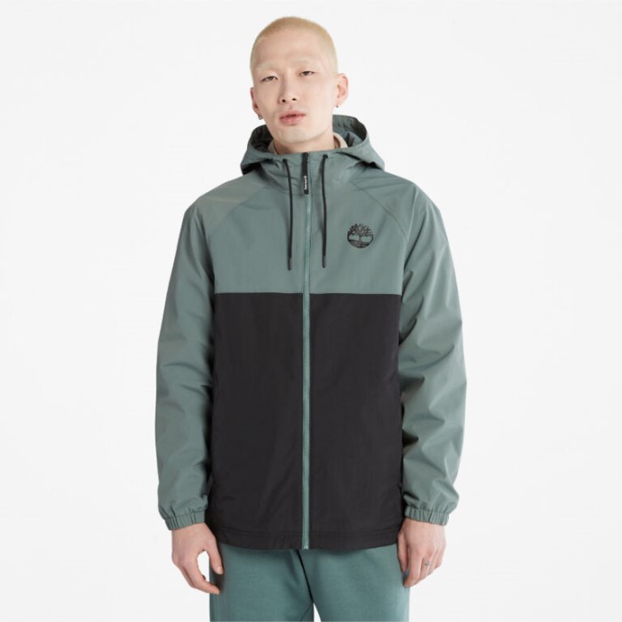 Mænd Vandtæt Hætte Skaljakke Balsam Grøn-sort Timberland