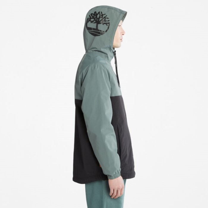 Mænd Vandtæt Hætte Skaljakke Balsam Grøn-sort Timberland