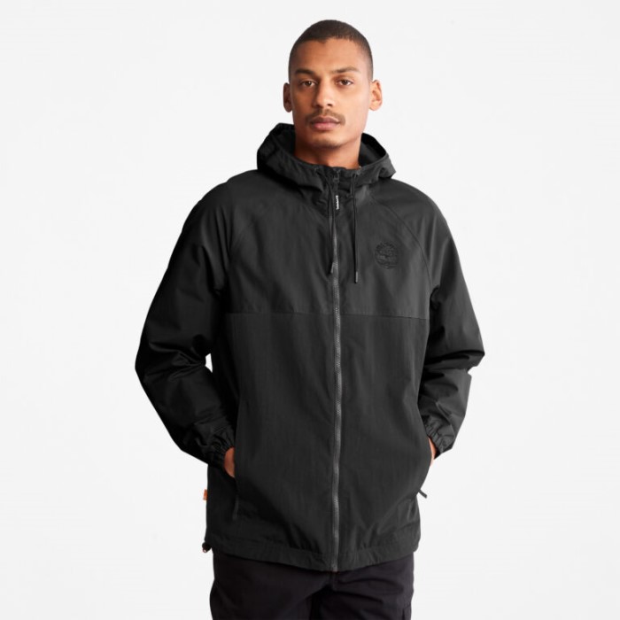 Mænd Vandtæt Hætte Skaljakke Sort Timberland