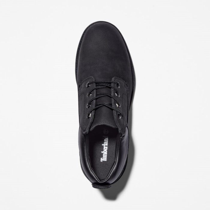 Mænd Vandtæt Læder Oxfords Sort Nubuck Timberland