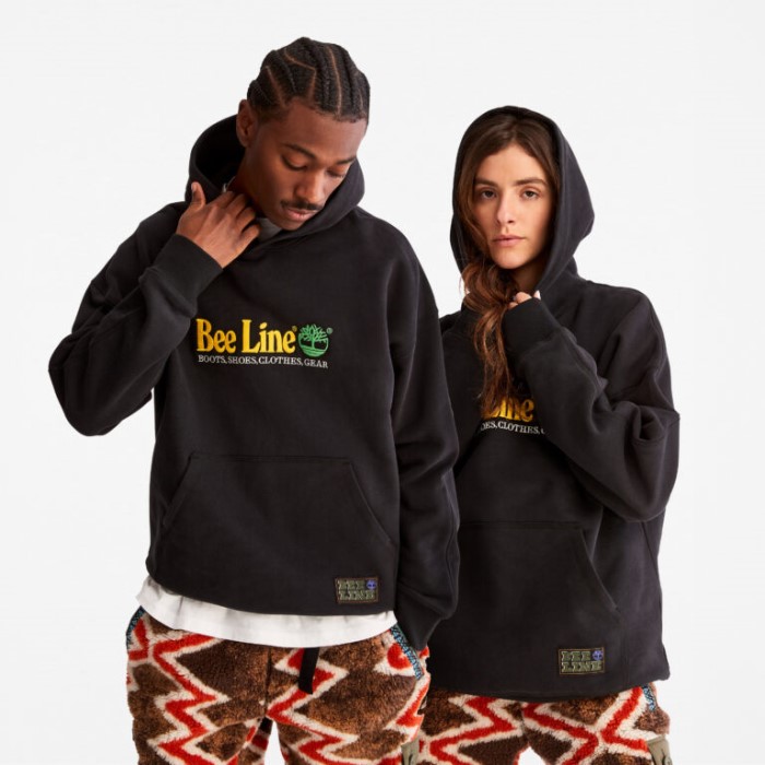 Timberland All Gender Bee Line X Logo Hættetrøje