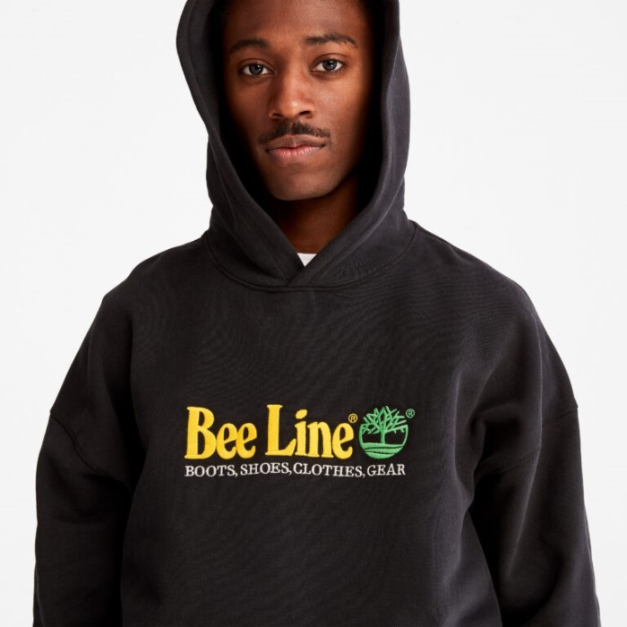 Timberland All Gender Bee Line X Logo Hættetrøje