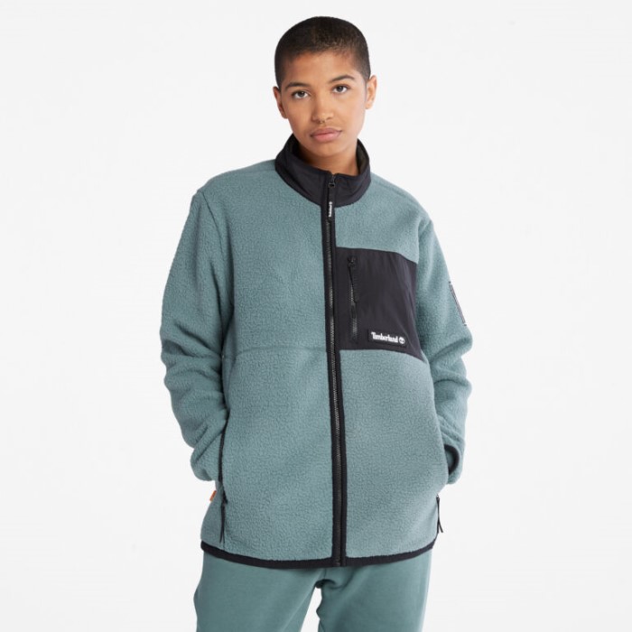 Timberland Balsamgrøn Alle Køn Udendørs Arkiv Højluvet Fleecejakke