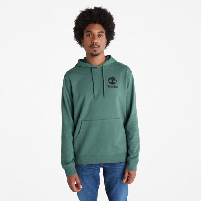 Timberland Balsam Grøn-sort Herre Back-graphic Hættetrøje
