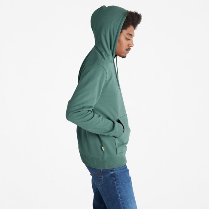 Timberland Balsam Grøn-sort Herre Back-graphic Hættetrøje