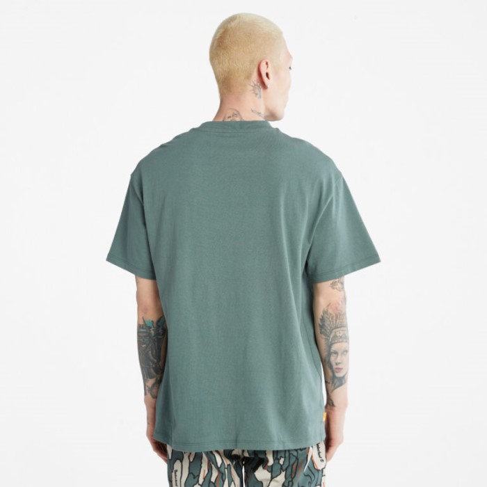 Timberland Balsam Green Herre Progressiv Utility Sværvægts T-shirt