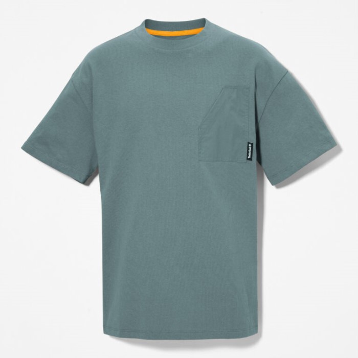 Timberland Balsam Green Herre Progressiv Utility Sværvægts T-shirt