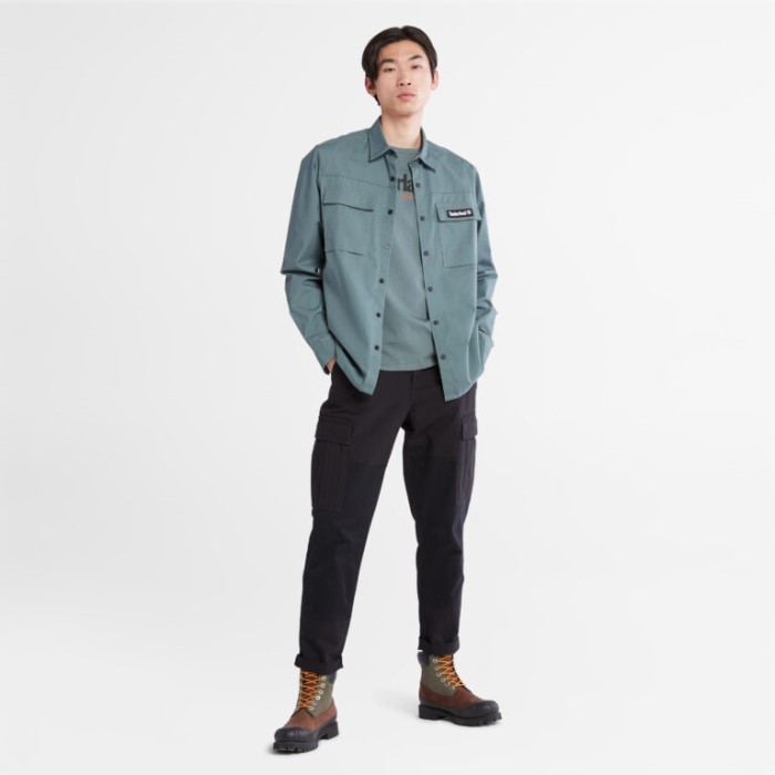 Timberland Balsamgrøn Progressiv Overtrøje Til Mænd